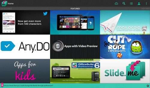 Play Store SlideME