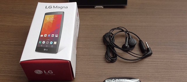 LG Magna Unboxing video