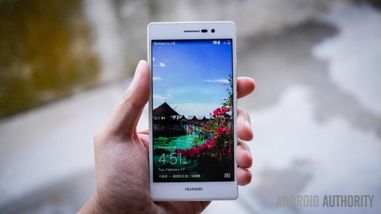 Huawei Ascend P7 smartphone