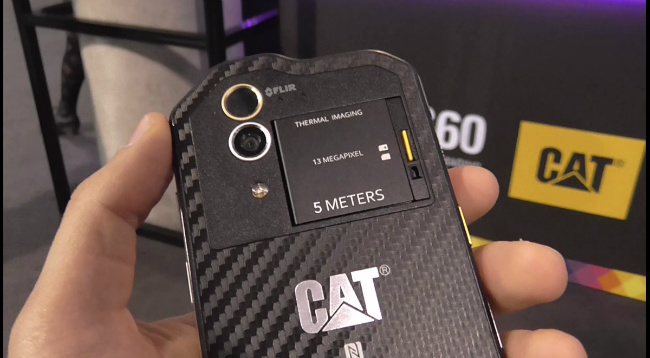 CAT S60 sims και πισω καπακι