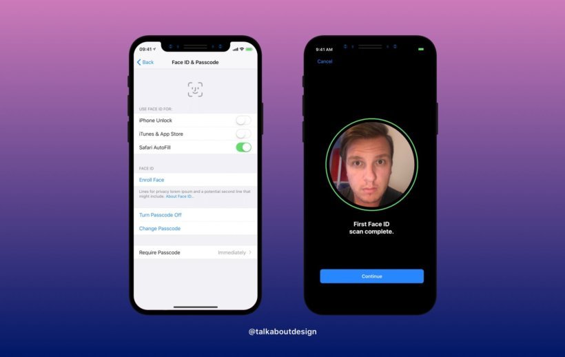 Face id iphone x