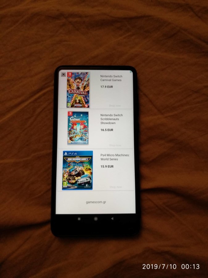 Xiaomi Mi Mix 2 διαφημίσεις