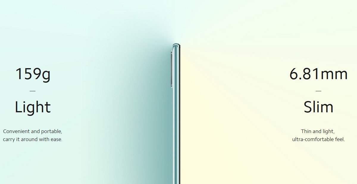 Xiaomi Mi 11 Lite 5G σχεδίαση