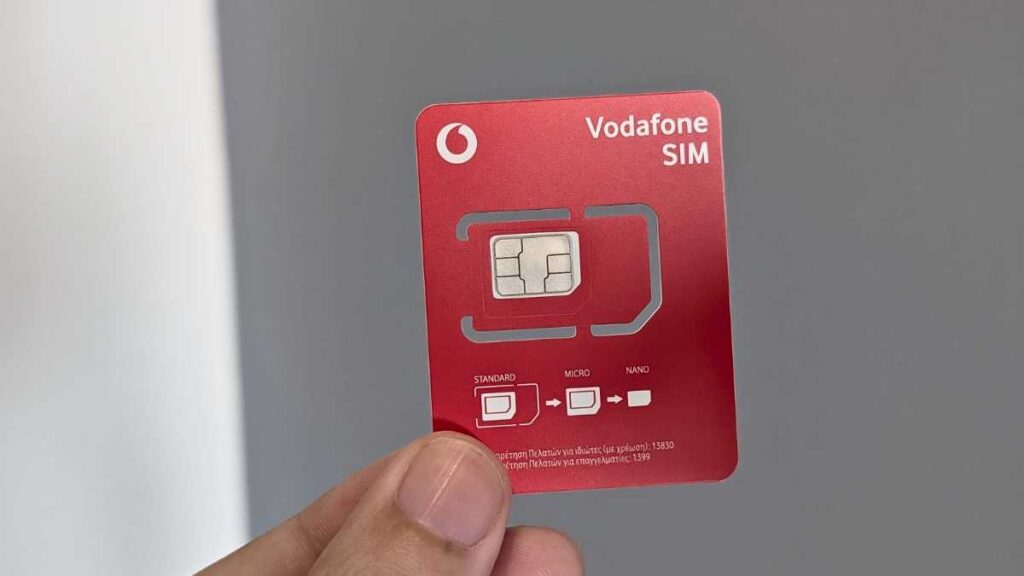 vodafone χωρίς χρέωση τηλεφωνο